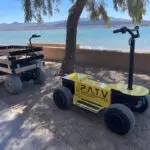 PATV Sandhopper Yellow with wagon